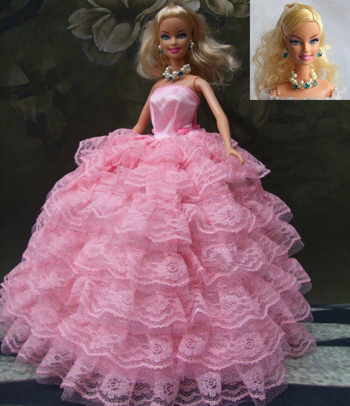 Платья для куклы самые красивые #12