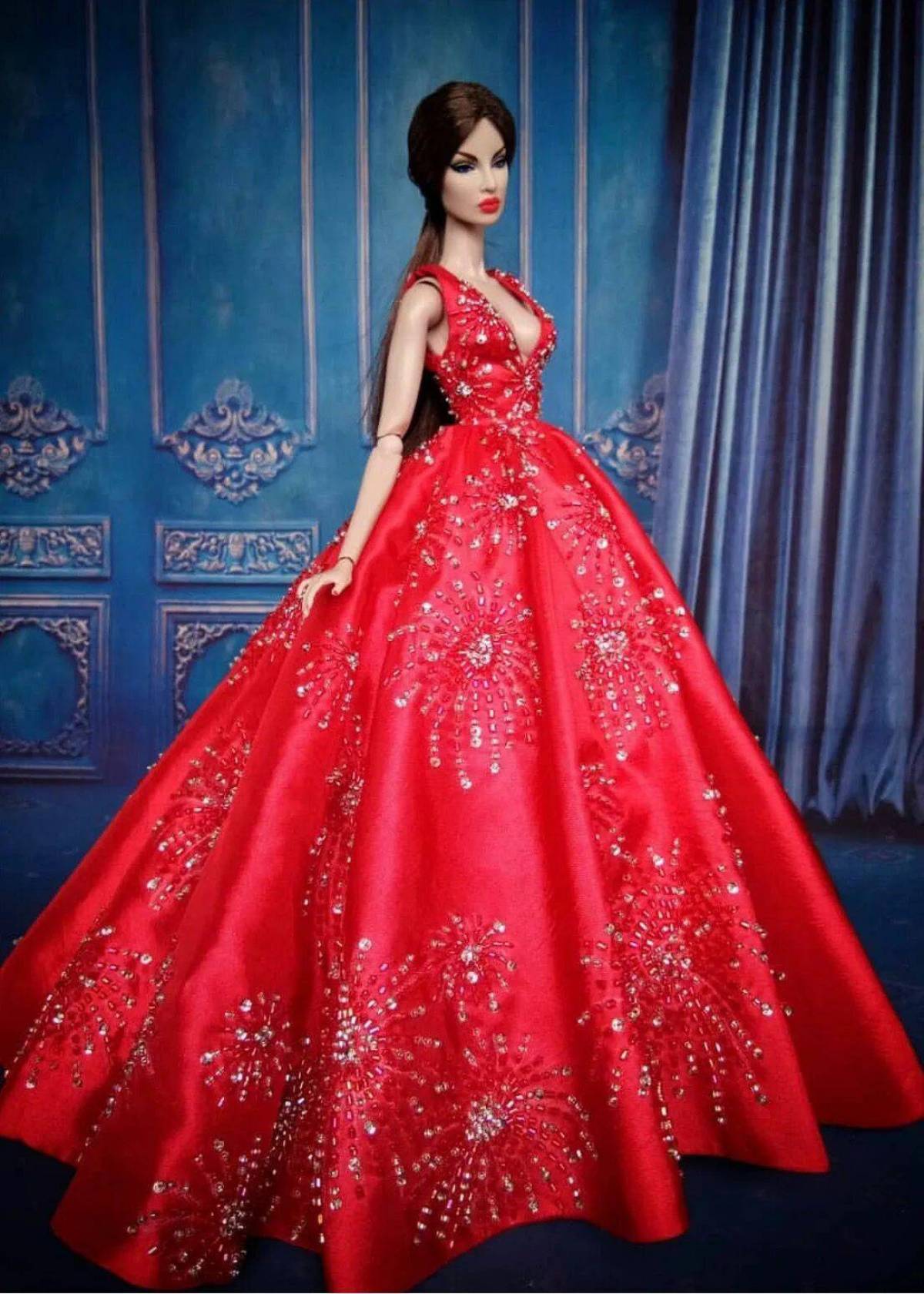 Платья для куклы самые красивые #19