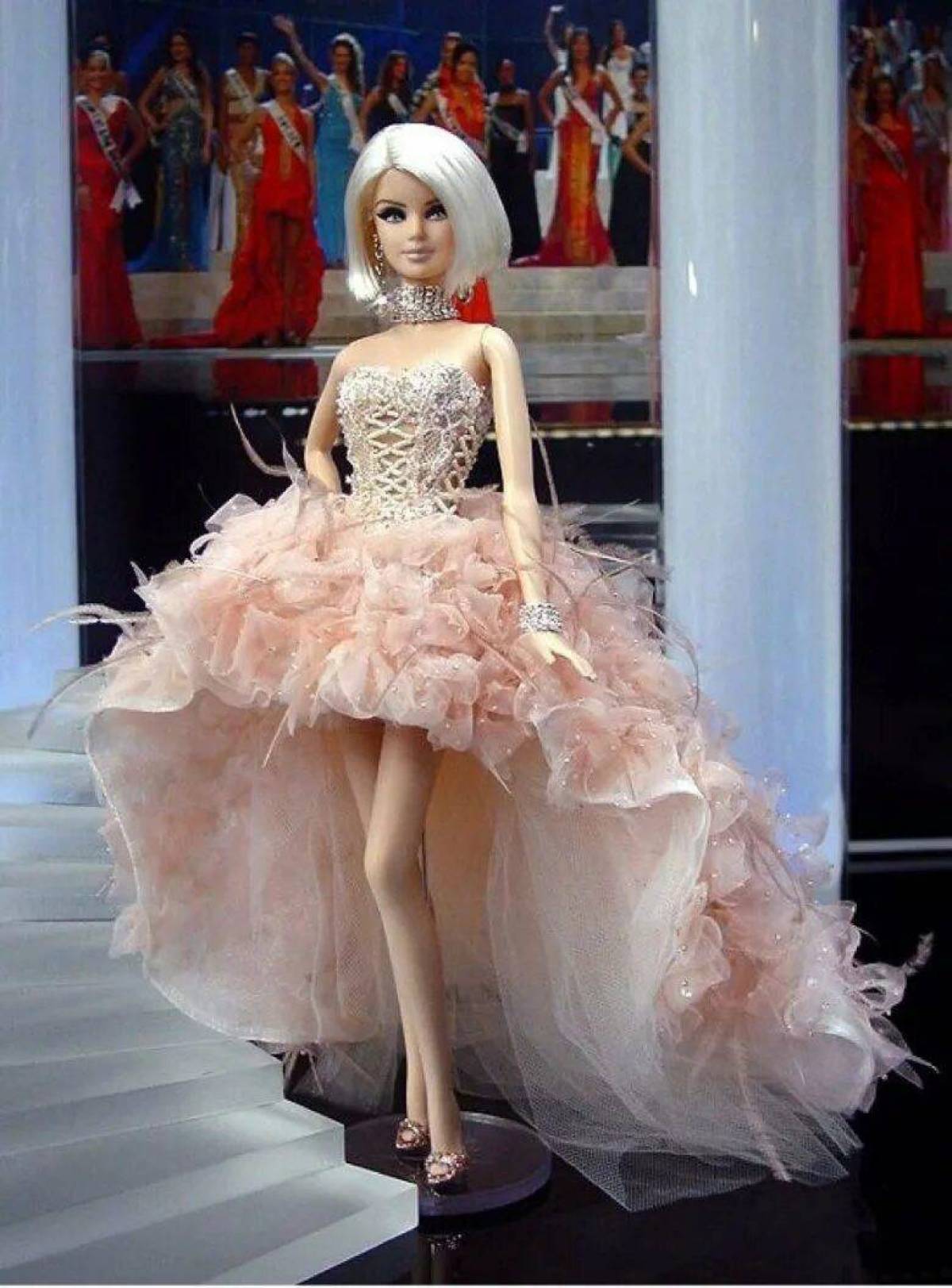 Платья для куклы самые красивые #21