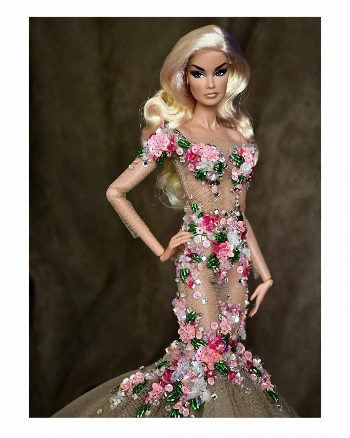 Платья для куклы самые красивые #26