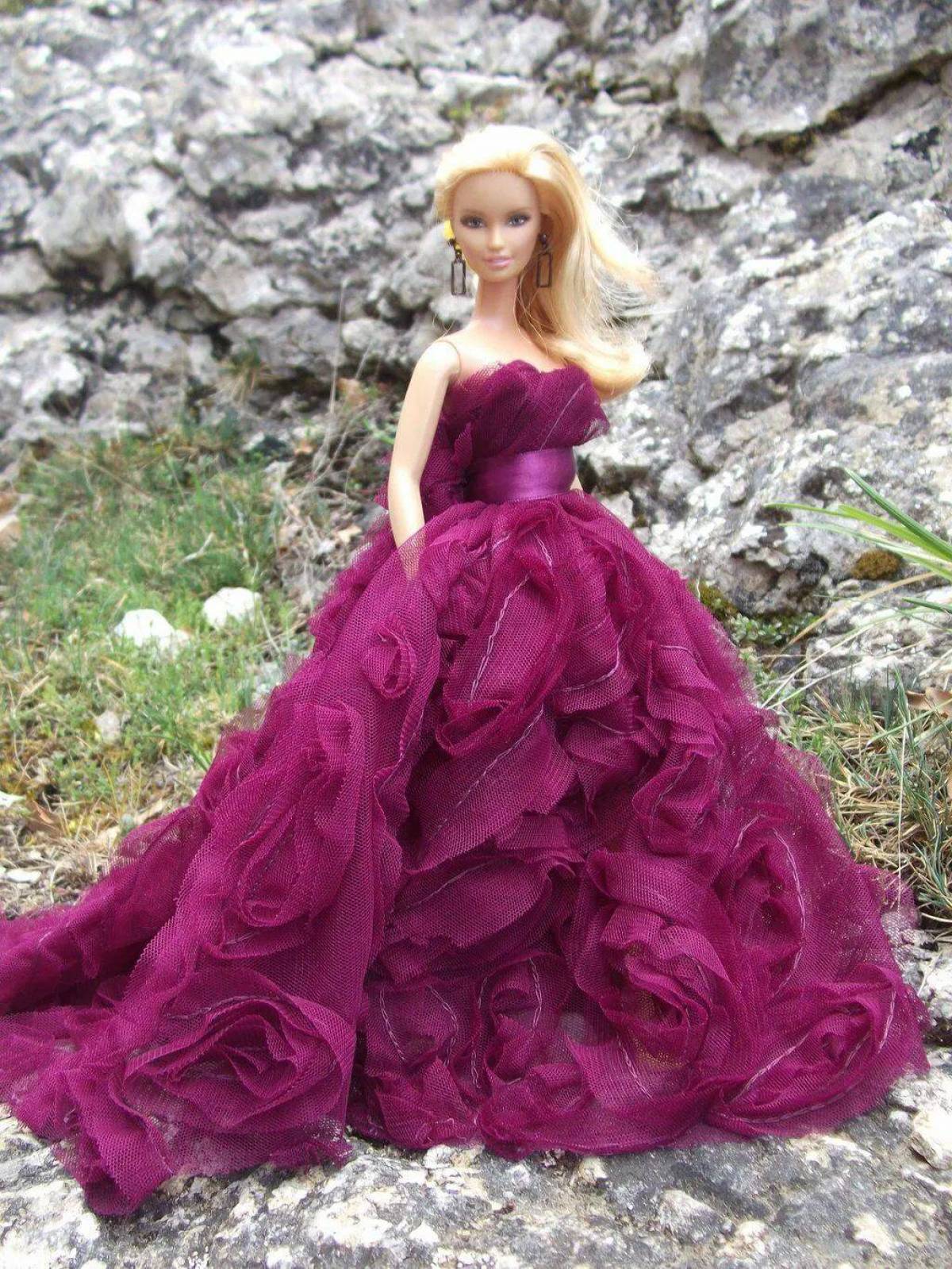 Платья для куклы самые красивые #28