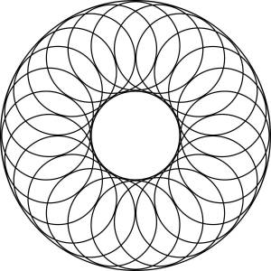 Раскраска по кругу спиралью создать #28 #444005