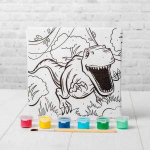 Раскраска по номерам динозавры #23 #444990