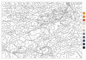 Раскраска по номерам для всех взрослых сложные #14 #445094