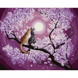 Раскраска по номерам на дереве #30 #446487