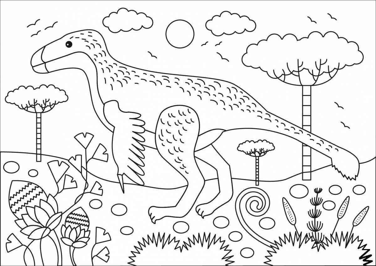 По номерам динозавры #29