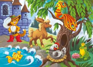 Раскраска по русским народным сказкам для детей 6 7 лет #4 #448567