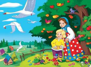 Раскраска по русским народным сказкам для детей 6 7 лет #13 #448576