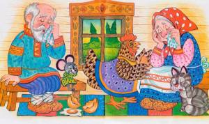 Раскраска по русским народным сказкам для дошкольников #5 #448607