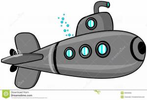 Раскраска подводная лодка для детей #7 #451006