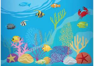 Раскраска подводный мир для детей 3 4 лет #17 #451120