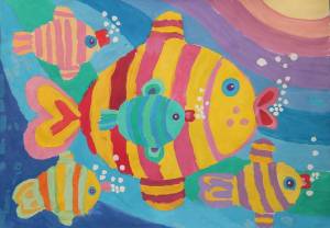 Раскраска подводный мир для детей 4 5 лет #19 #451161