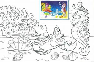 Раскраска подводный мир для детей 5 6 лет #23 #451204