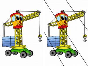 Раскраска подъемный кран для детей #13 #451932