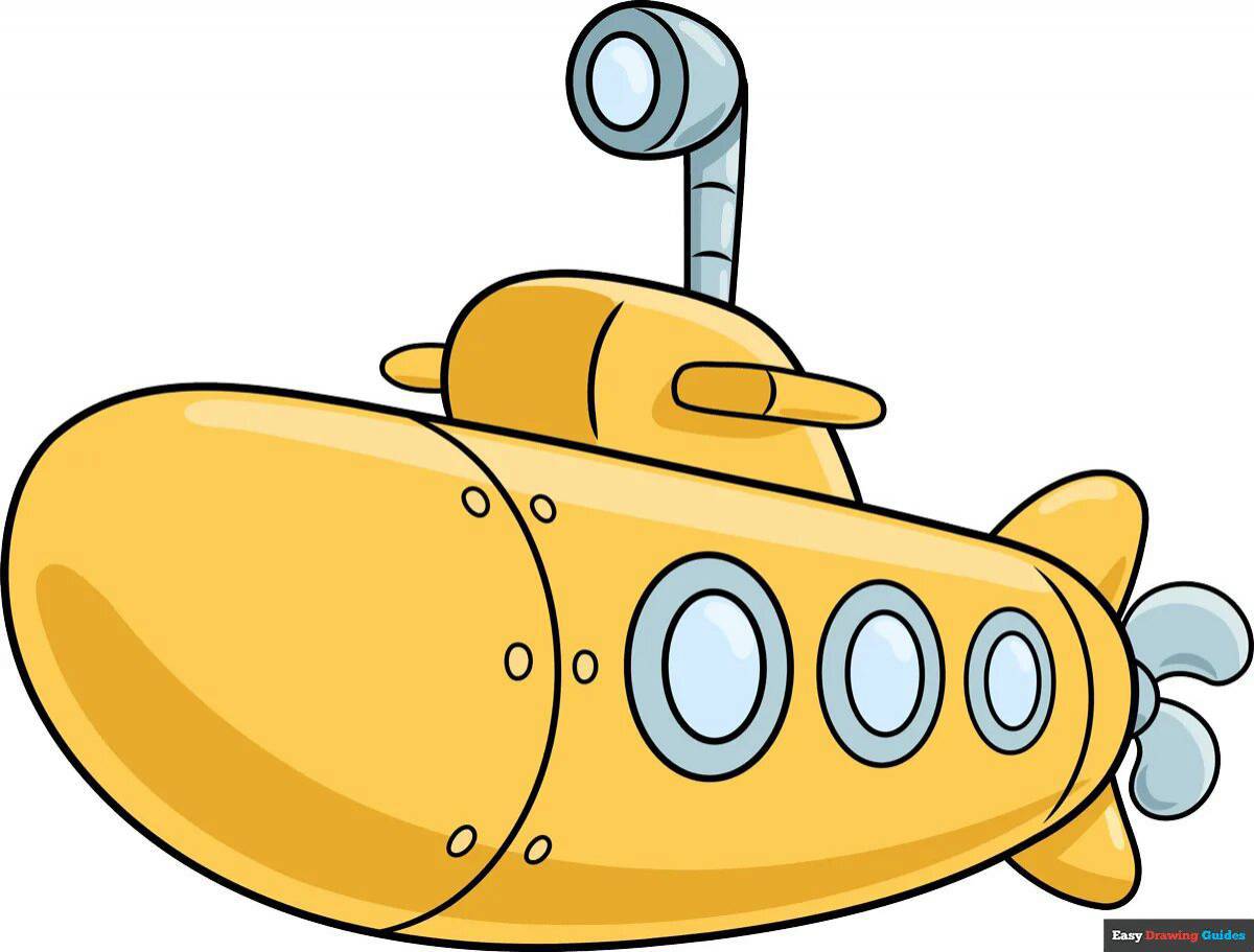 Подводная лодка для детей #10