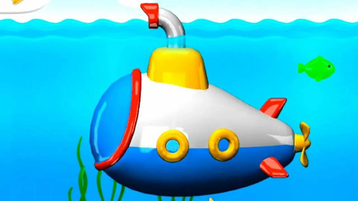 Подводная лодка для детей #19