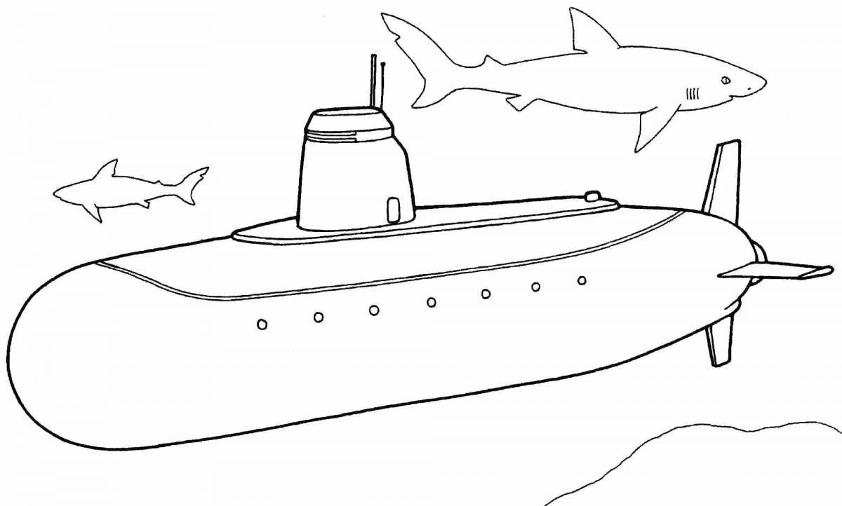 Подводная лодка для детей #20