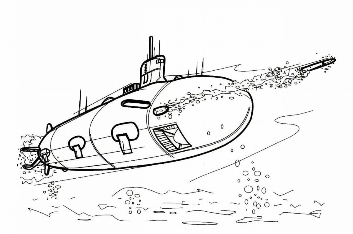 Подводная лодка для детей 5 6 лет #16