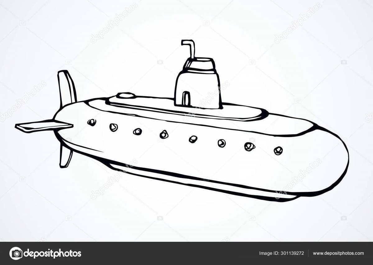 Подводная лодка для детей 5 6 лет #17