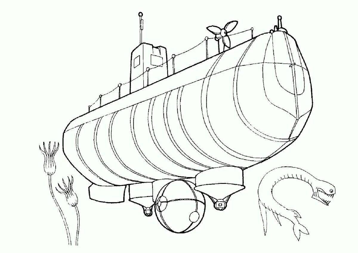 Подводная лодка для детей 5 6 лет #18