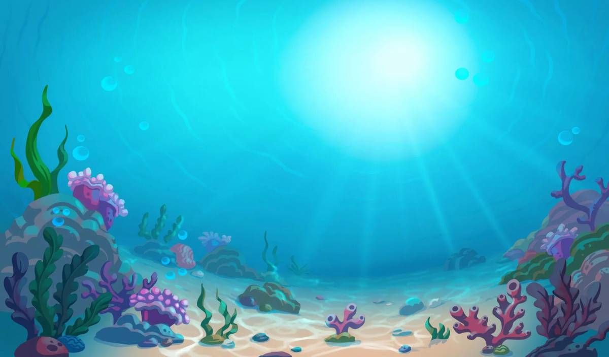 Подводный мир для детей 3 4 лет #8
