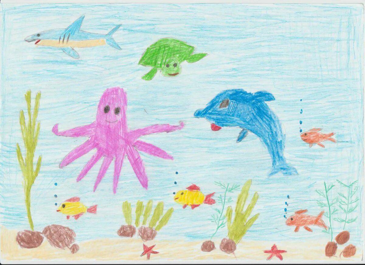 Подводный мир для детей 5 6 лет #18