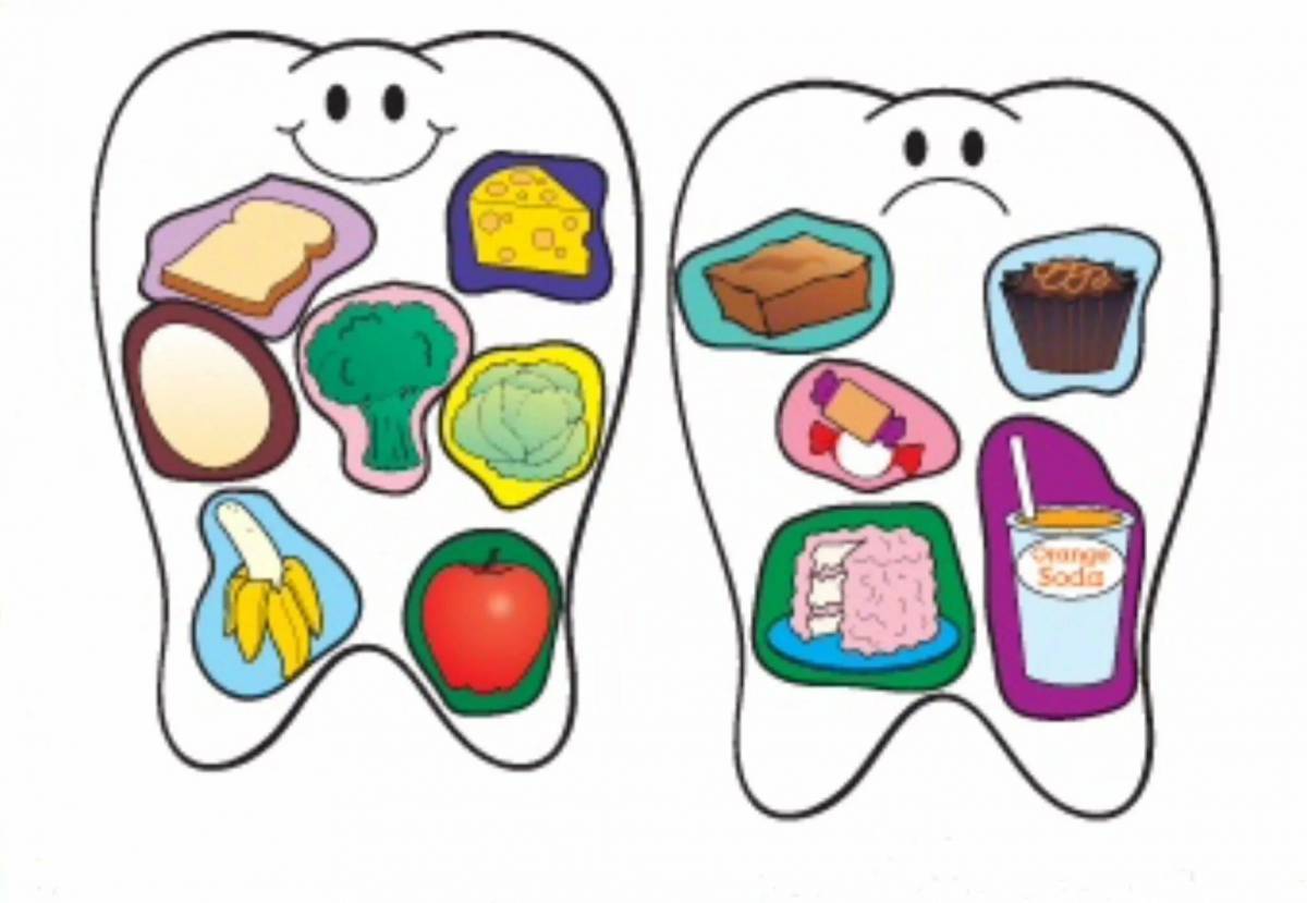 Полезные и вредные продукты для зубов