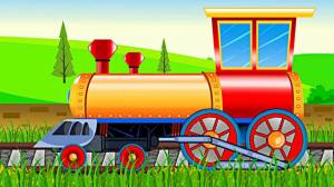 Раскраска поезд для малышей #3 #452108