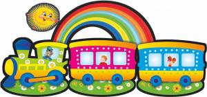 Раскраска поезд с вагонами для детей #11 #452228