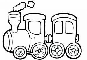 Раскраска поезда для детей 6 7 лет #10 #452326
