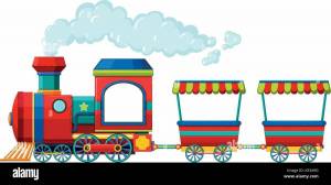 Раскраска поезда для детей 6 7 лет #26 #452342