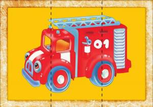 Раскраска пожарная машина для детей 4 5 лет #30 #452576