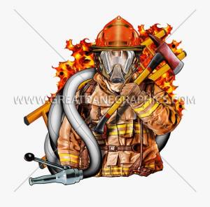 Раскраска пожарный рисунок #16 #452733