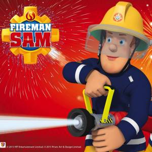 Раскраска пожарный сэм для детей #12 #452761