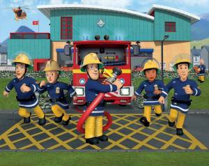 Раскраска пожарный сэм для детей #35 #452784