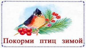 Раскраска покормите птиц зимой для детей #3 #453387