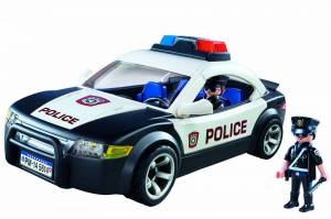 Раскраска полицейская машина для малышей #10 #453911