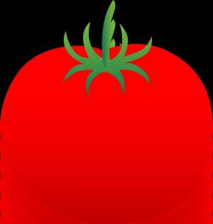 Раскраска помидор для детей 2 3 лет #24 #454850