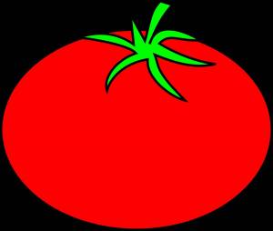 Раскраска помидор для детей 2 3 лет #37 #454863