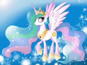 Раскраска пони принцесса #8 #455385