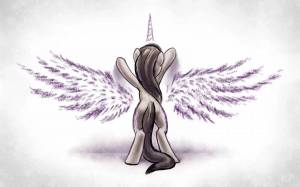 Раскраска пони с крыльями #1 #455415