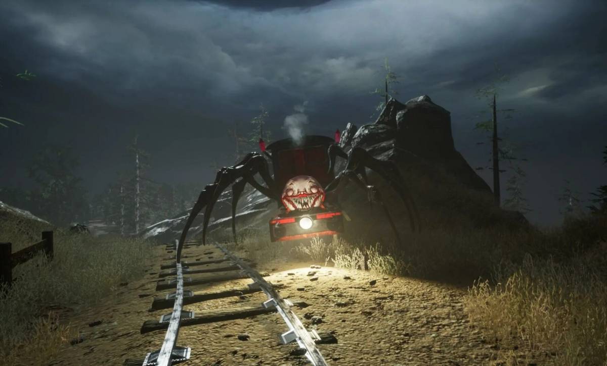 Поезд паук #1