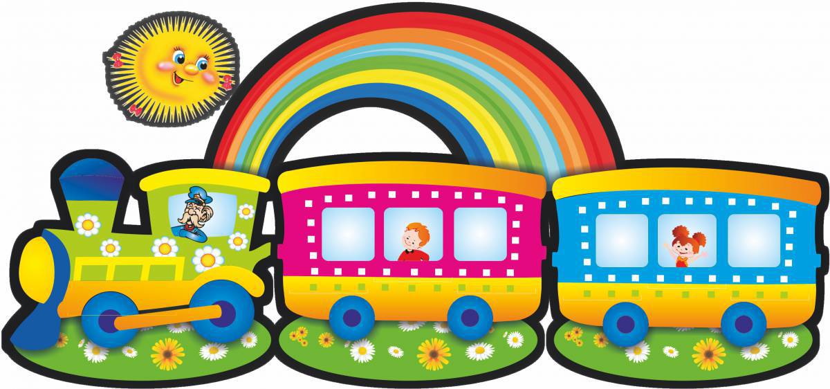 Поезд с вагонами для детей #11