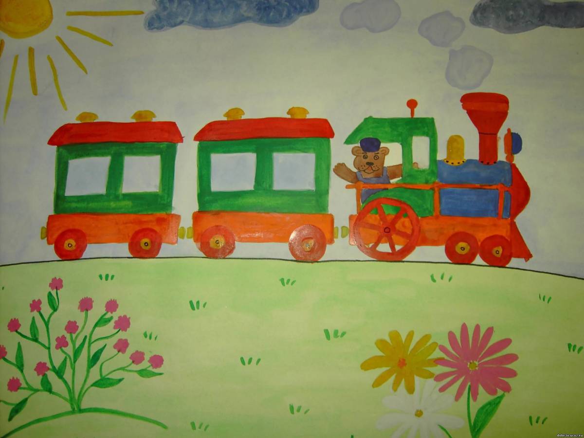 Поезда для детей 6 7 лет #4