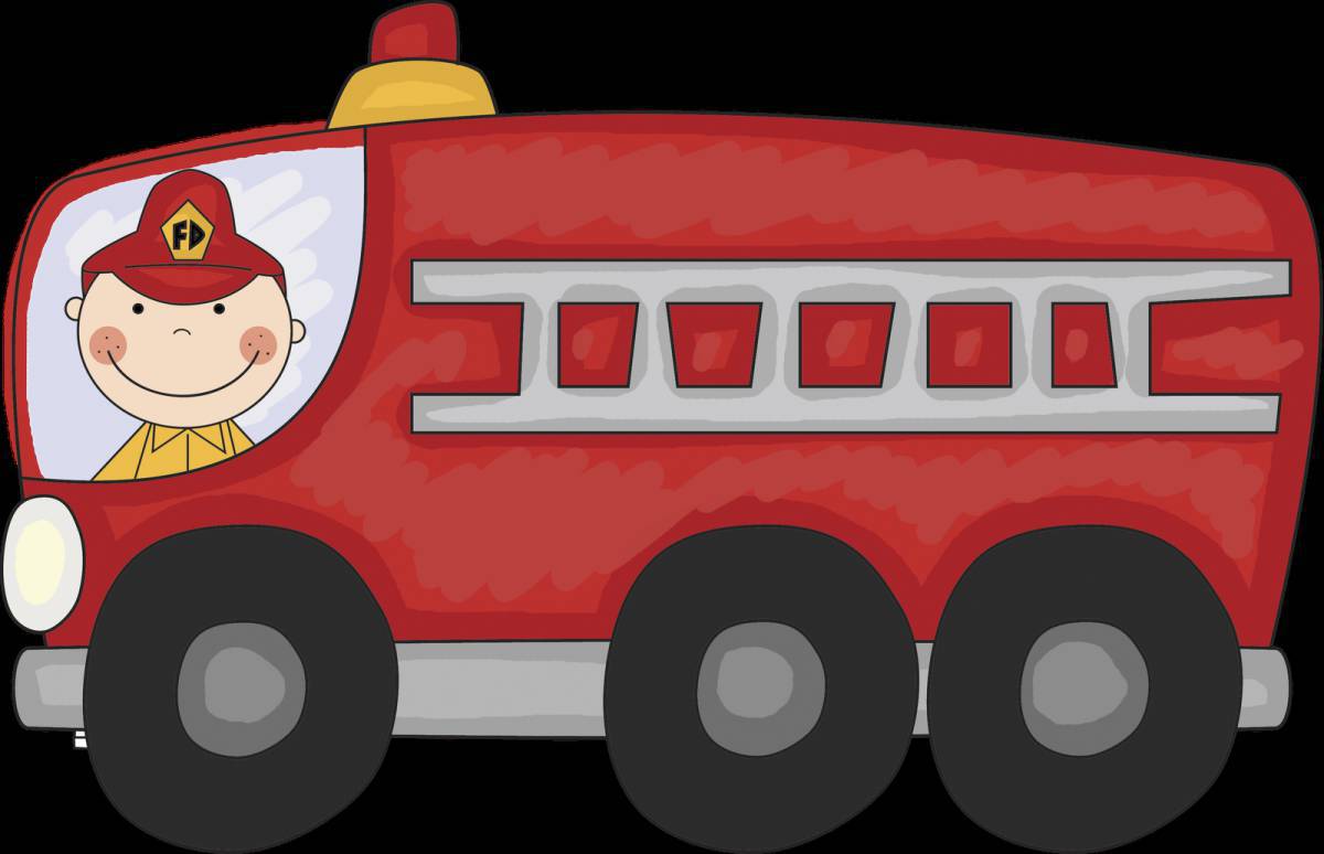 Пожарная машина для детей 4 5 лет #6