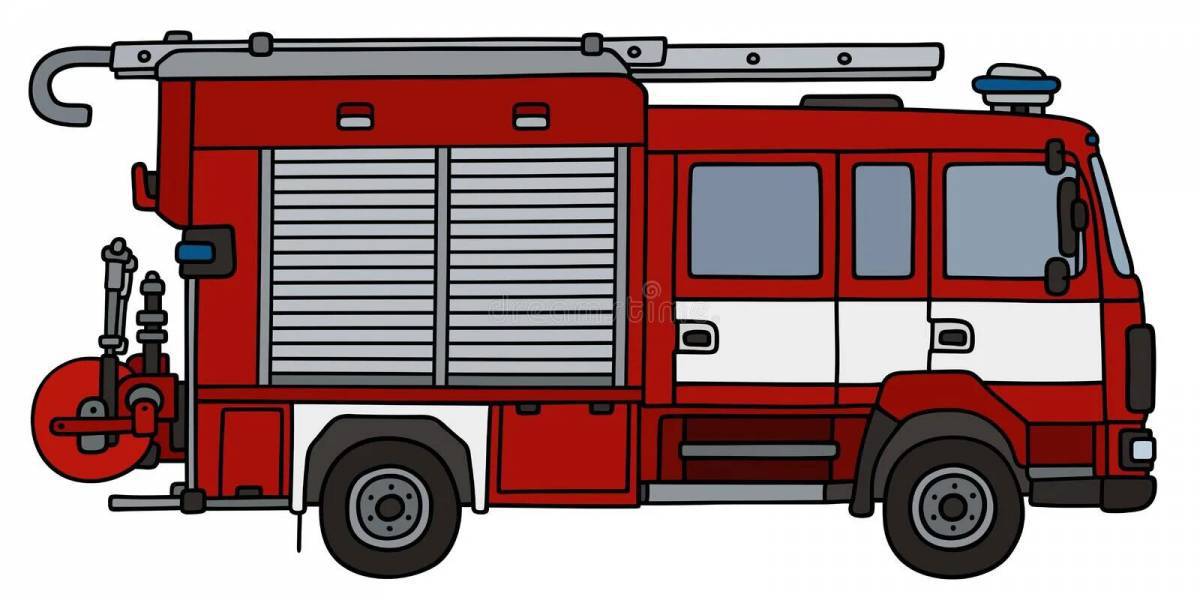 Пожарная машина для детей 4 5 лет #12