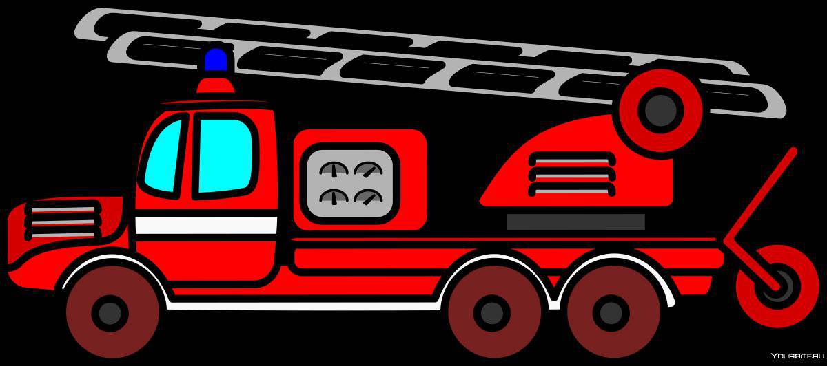 Пожарная машина для детей 4 5 лет #16