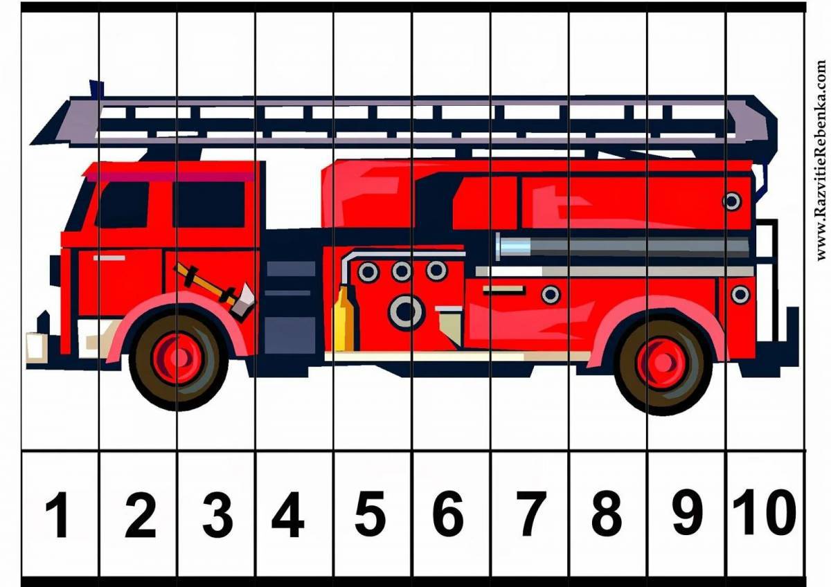 Пожарная машинка для детей #9