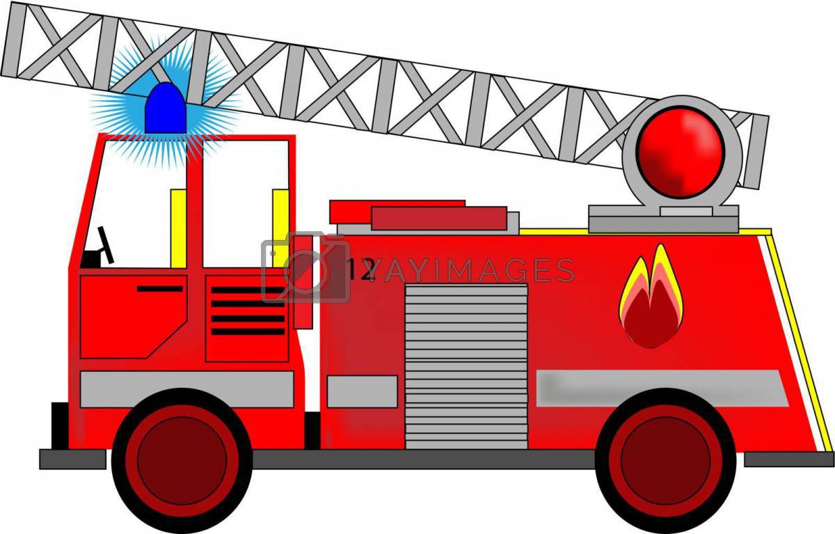 Пожарная машинка для детей #19