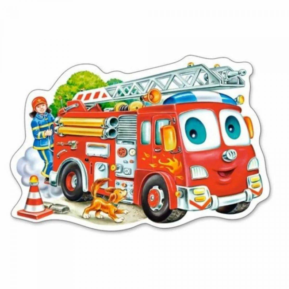 Пожарная машинка для детей #22